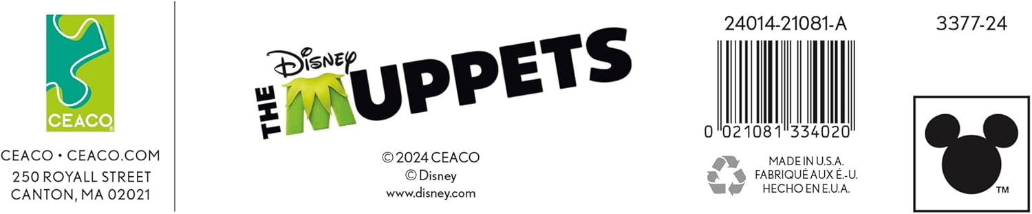 Ceaco - Disney - The Muppets - 1000 Piece Jigsaw Puzzle