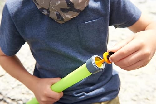 HABA 303428 - Terra Kids Blasrohr | modernes Pusterohr für Kinder ab 8 Jahren | handliches Kinder-Sportgerät | Sicherheitspfeile mit weichen Saugnäpfen und tollen Flugeigenschaften