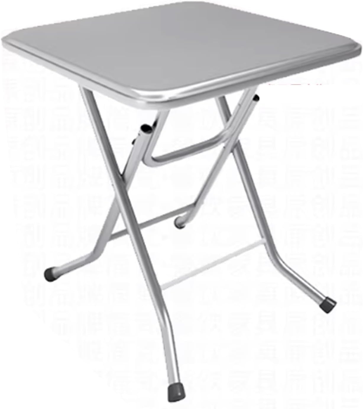 Indoor/Outdoor Bistro Table and Chairs Set for Patio Stainless Steel Folding, Kitchen Prep & Work, Board Games and Camping Picnic(H70CM)