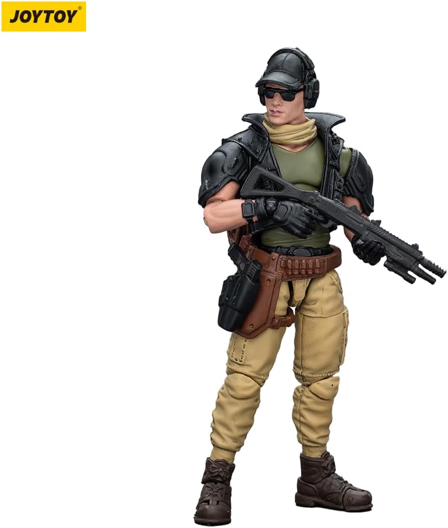 YIZRIO Joytoy 1:18 Army Military Action Figure Kina Mercenaries-The Assault Vanguard Hardcore Coldplay Model Collection