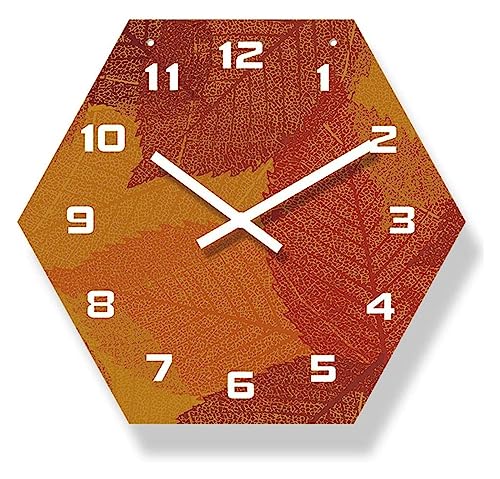 Horloge murale Fock et chronomètre suspendu XJBTBA pour salon