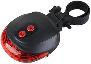 ضوء LED ليزر خلفي للدراجة الهوائية - لون أحمر من CYCLISTA