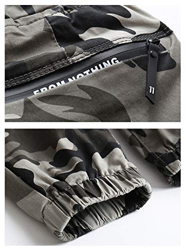 Lisueyne Big Boys’ Jogger Pants Sport Trousers Boys Pull On Drawstring Camo Pants Kids #TOP3