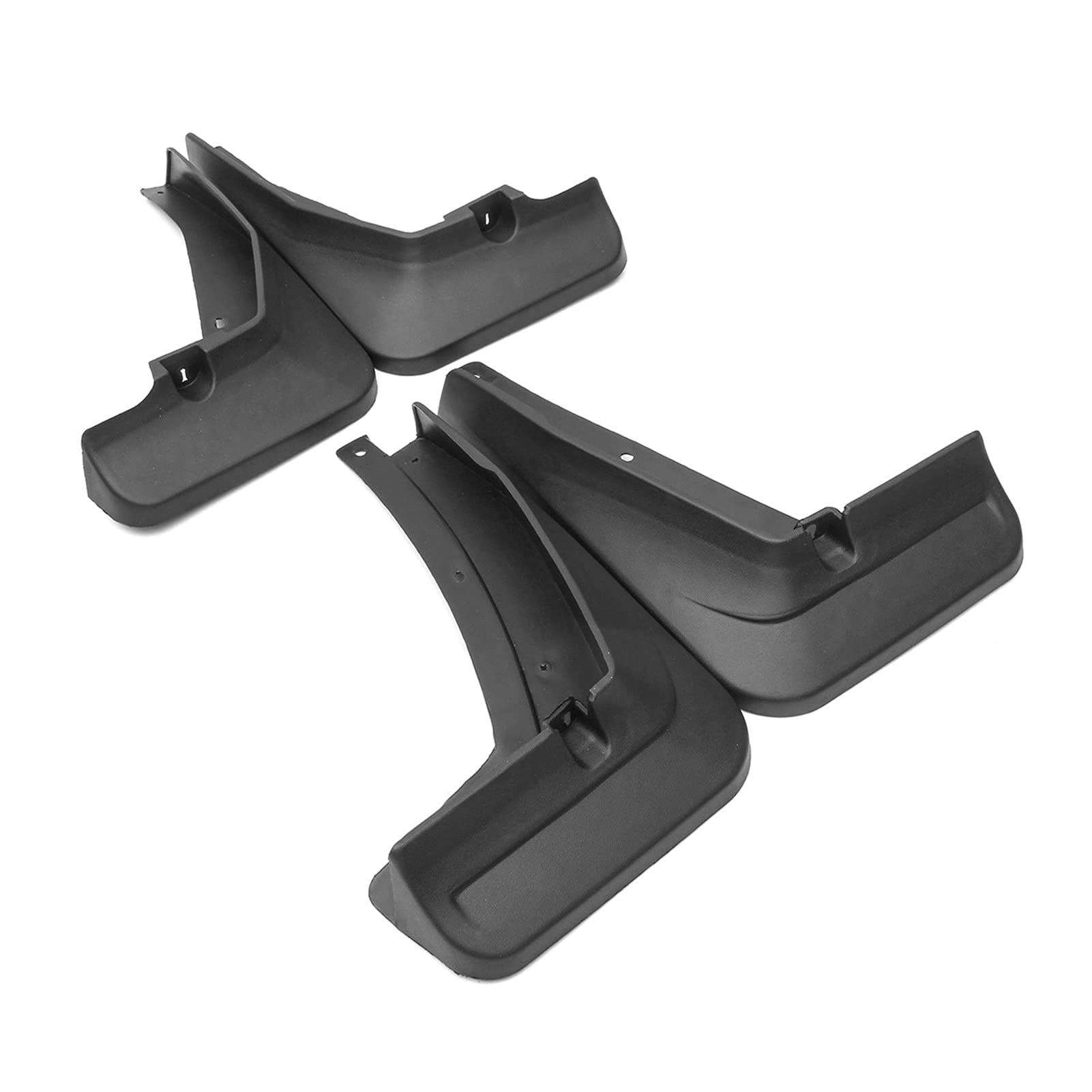 Mud Flaps 4Pcs Car Front Rear Mud Flaps Mudguards Splash Guards Fender Flares For V&W For T&i-guan For T&i-guan L 2017 2018