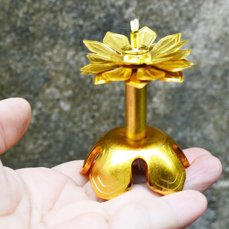 Miniatura 6 de DECHOUS 2 mechas de fibra de vidrio para lámparas de aceite, mechas de lámparas de aceite con soporte de tubo de metal, mechas de lámpara de aceite