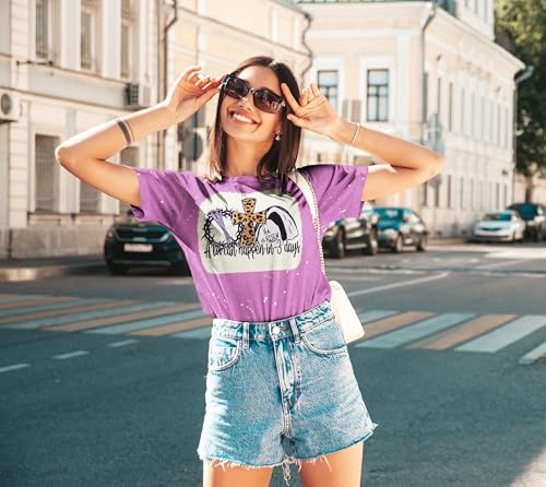 Image of A Lot Can Happen in 3 Days Shirt Women Christian Easter Tshirts Casual Short Sleeve Religious Quotes Tee Tops