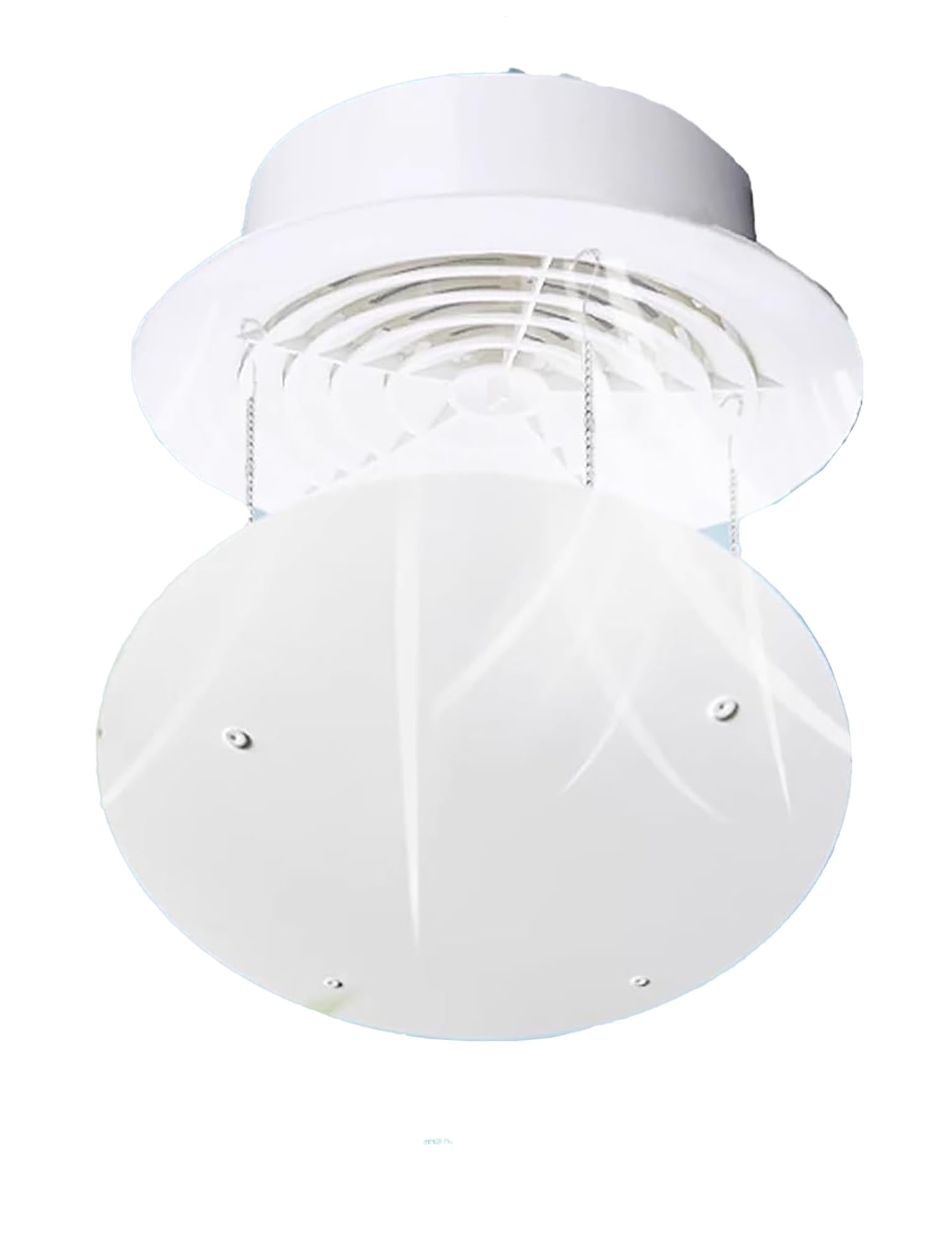 Genérico Deflector de Aire Acondicionado de Techo Universal Redondo,deflectores de Aire for Rejillas de ventilación de Techo,Deflector de(40x40cm/15.7x15.7in)