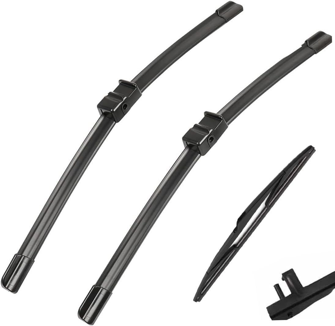 DZTYNKO Car Windscreen Wiper Blades Set for Mazda 3 BK Hatchback 2003-2009, Front Window Wipers for Clear Visibility, Replacement Wiper Blades