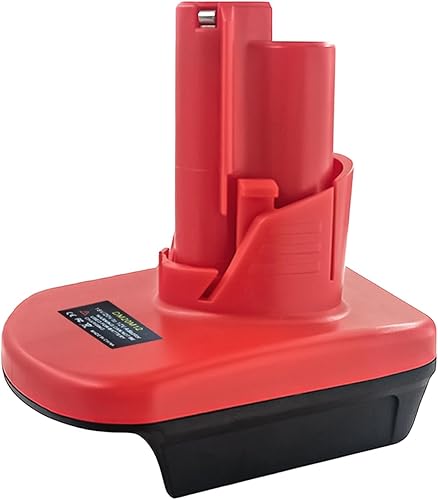 Miniatura 9 de EID Adaptador de batería M12 Uso para Milwaukee 12V, para Dewalt 20V 60V Max XR para Milwaukee 18V M18 Li-Ion Convertidor para herramientas