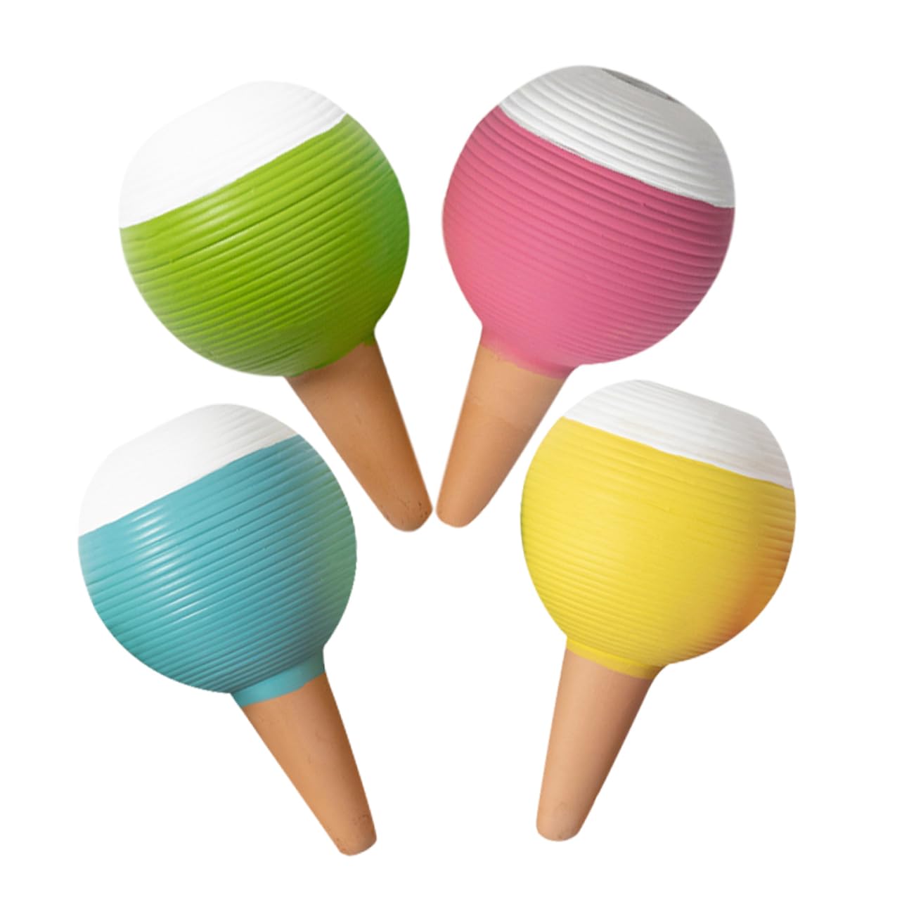 LIOOBO 4piezas Kit De Riego por Goteo Goteros Globos Dispensadores para Plantas De Interior y Exterior