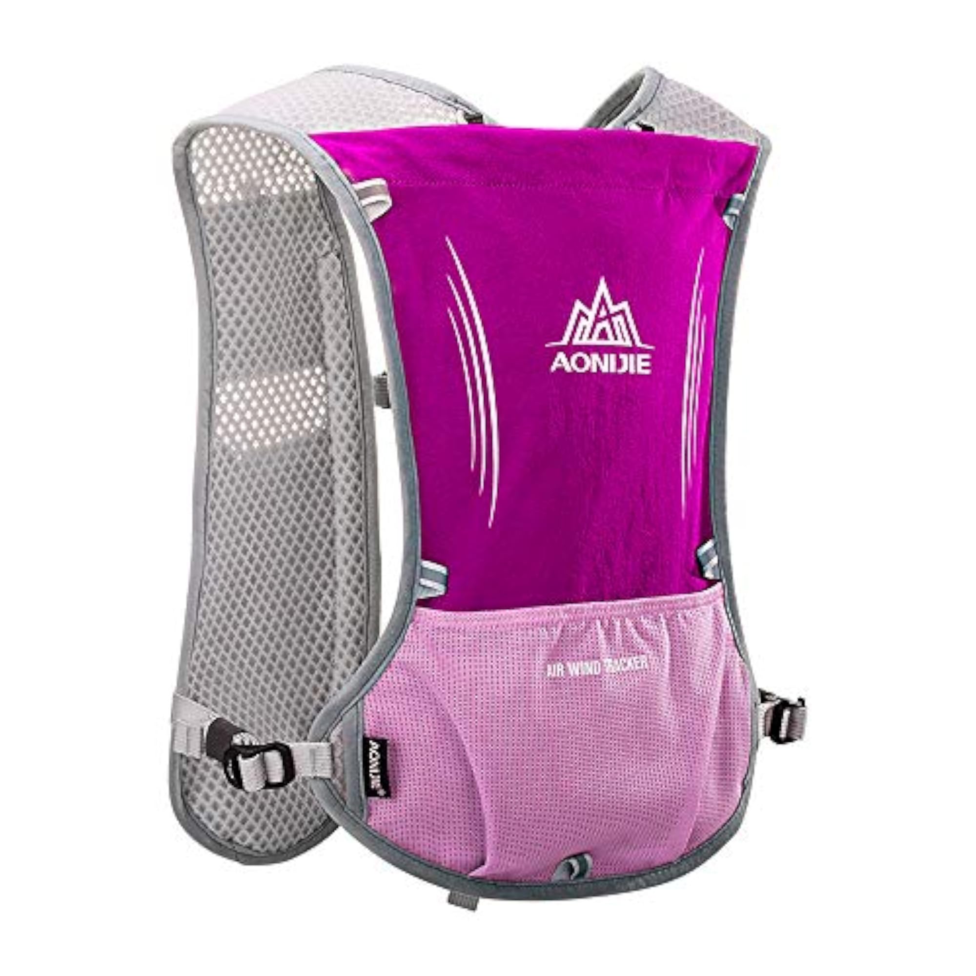 Premium Reflective Vest Sport Water Bottle Backpack Bag