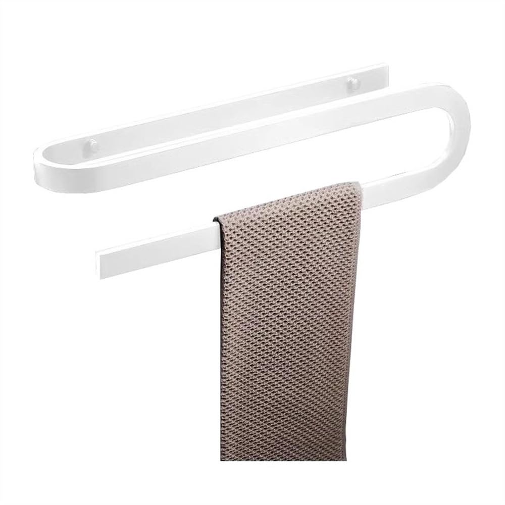 Porte-serviettes en aluminium moderne pour une décoration épurée