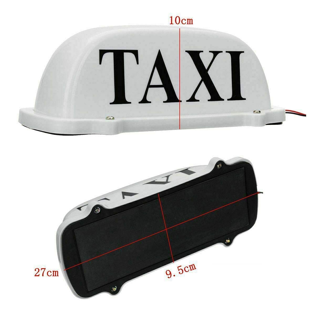 New LED Taxi Top Light - Magnetic Roof Sign 5V/12V, 3M Power Cord - View #6