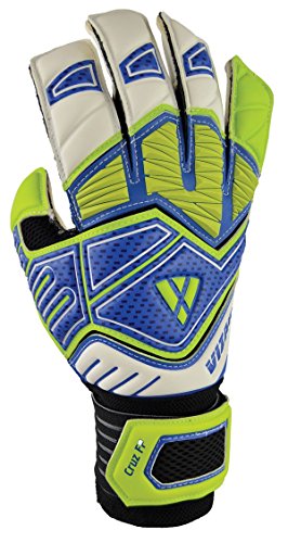 Vizari Cruz F.p. Gk Glove Size Blue/Green/White, 9 #TOP6