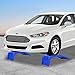 Car Ramps Set 8000lbs Auto Ramp, Max Lift Height 8 inch, Set of 2 Ramps (Blue, 36.42