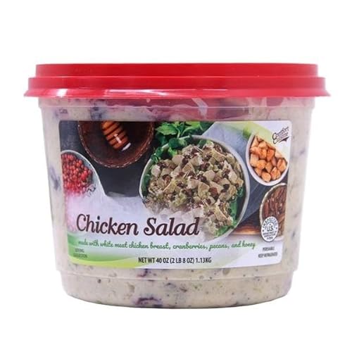 Classic Chicken Salad, Made With White Meat Chicken Breast, Cranberries,