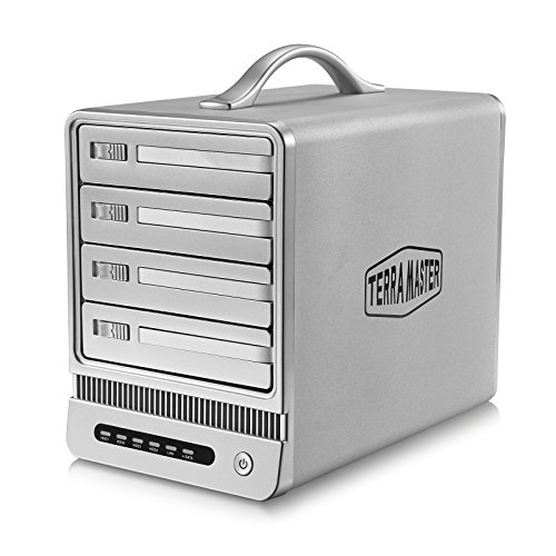 TerraMaster Firewire Hard Drive RAID Enclosure F4830 4Bay 3.5inch SATA Hard Drive to USB 3.0/e