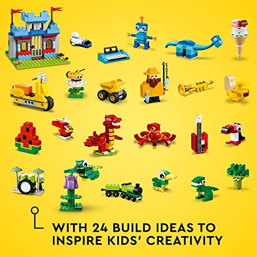 Classic Build Together 11020 - Set di giocattoli creativi per bambini, ragazze e ragazzi, dai 5 anni in su (1.601 pezzi) - Lego - Immagine 3