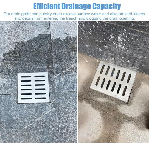 Cubierta de drenaje para exterior ideal para solucionar acumulaciones de agua 4
