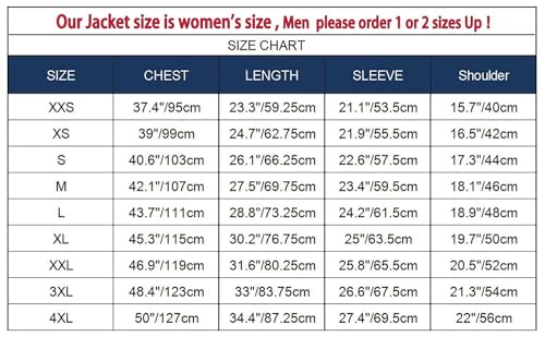 Babyhealthy 001XM-FQ1752-BLACK-L Women'S Men'S Varsity Baseball Jacket Casual Letterman Bomber Jacket Windbreaker Lightweight Jacket Coat thumb #5