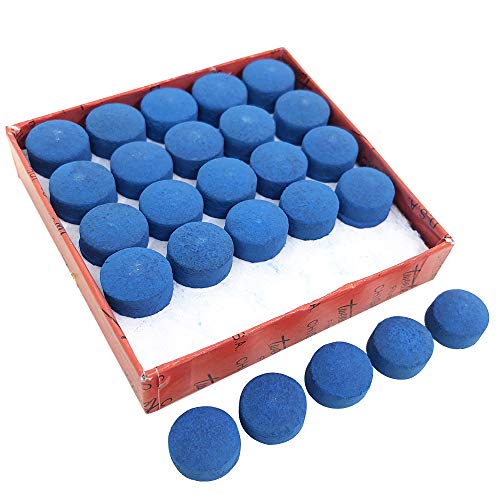 Embout de rechange pour queue de billard YuCool bleu contre les fausses queues lot de 50