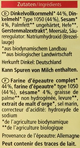 Alnatura Bio Dinkel-Brezel mit Sesam, 125g