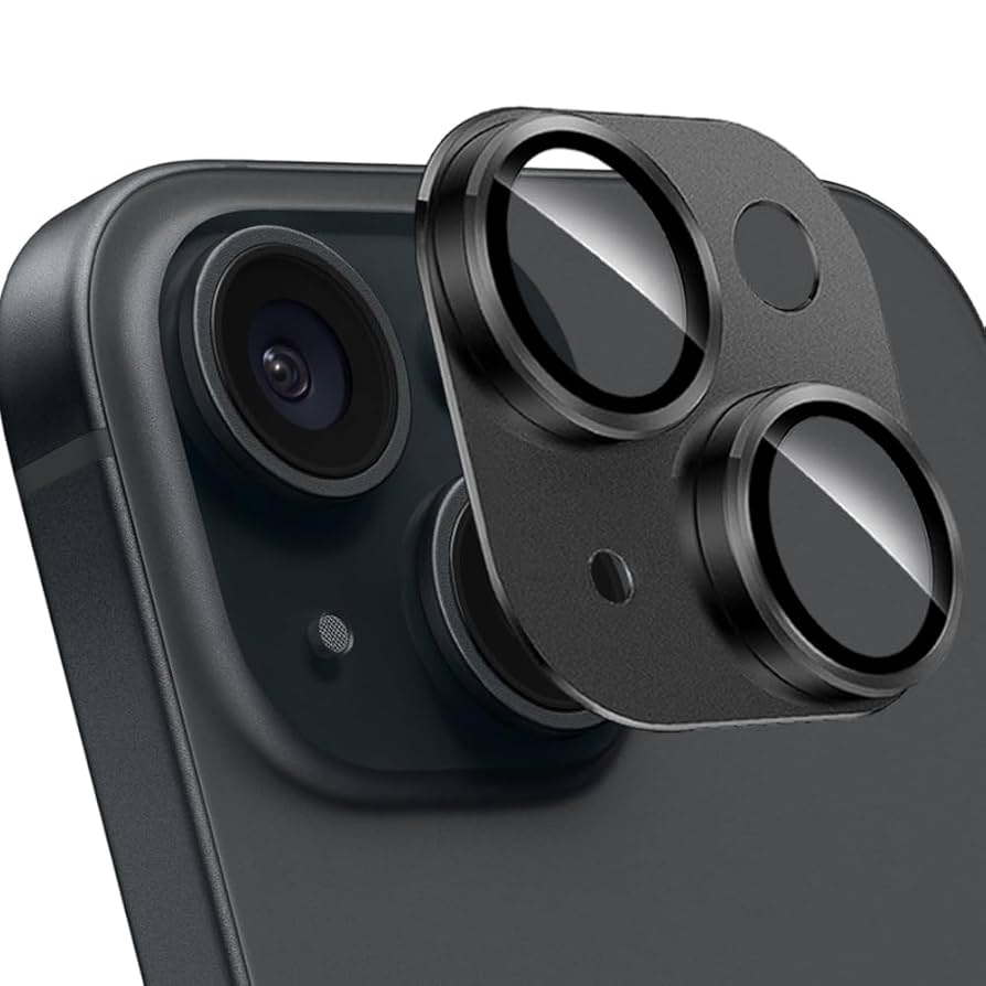 Amazon | ZXZone For iPhone 15 / 15 Plus カメラフィルム 高