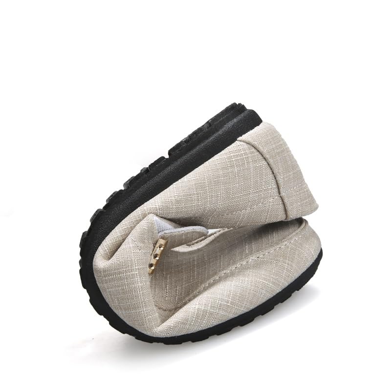 Men's Loafers Round Toe Cloth Loafer Shoes Resistant Flexible Comfortable Party Outdoor Slip On4