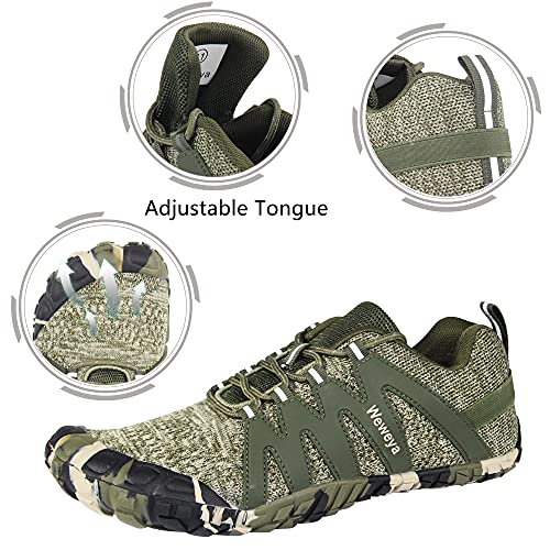 Weweya Barefoot Shoes Men Minimalist Running Cross Training Shoe3