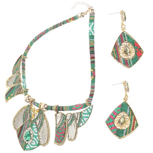 Conjunto de collar y pendientes boho ideal como regalo de aniversario