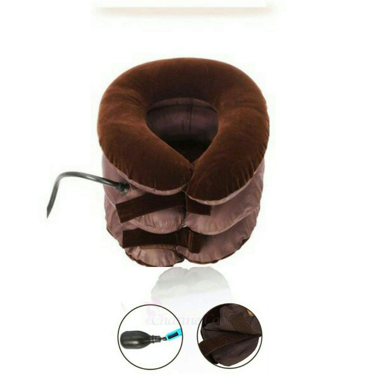 Xibo Tractor Neckline Pillow Portable Travel Neck Pillo Three Laying Cervical Spinal Massagar Exercise for Cervical Spine Neck Back Shoulder Pain Xibo Tractor Neckline Pillow Portable Travel Neck Pillo Three Laying Cervical Spinal Massagar Exercise for Cervical Spine Neck Back Shoulder Pain