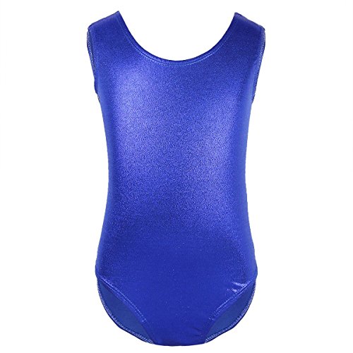 YiZYiF Maillot Gimnasia Rítmica Niñas Maillot Danza Clásica Body Patinaje Artísico Competición Leotardo Ballet Traje Bailarina Rendimiento 2-10 Años Azul 5-6 Años