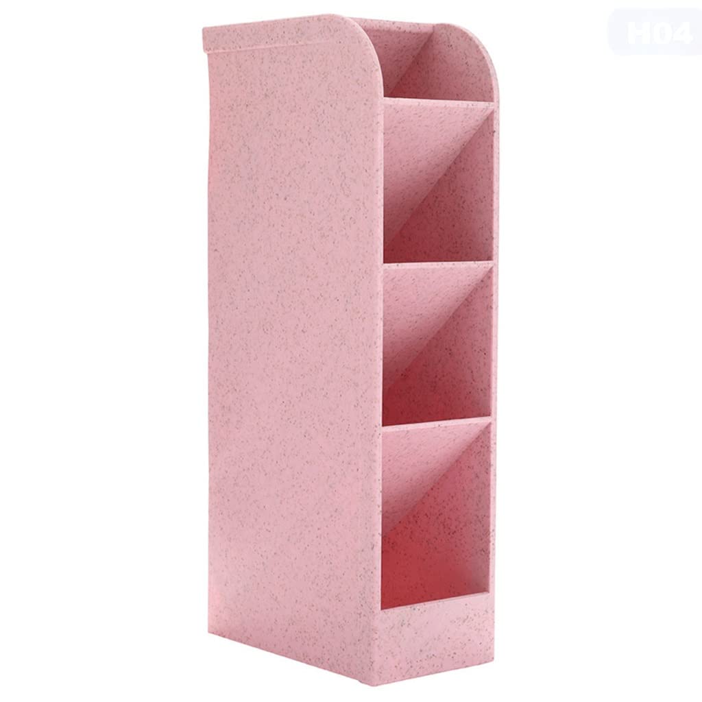 Portalápices multifunción NUEVO portalápices inclinado Caja de almacenamiento de papelería Moda creativa Portalápices de escritorio multifuncional Oficina (con 20 * 5 cm) ( Color : Roze , Size : 20*5C