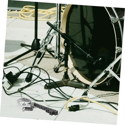 Pedal de Bombo Doble Cadena para Batería Jazz miniatura 5