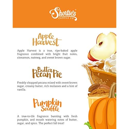 Shorties Candle Company Fall Wax Melts Variety Pack