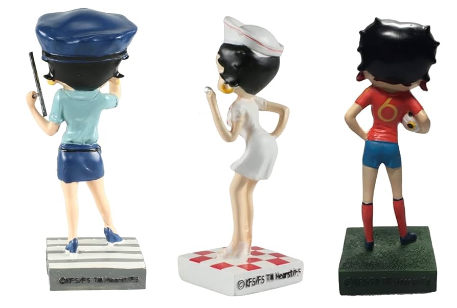 Betty boop 大フィギュア BETTY BOOP 等身大フィギュア ARMY アーミーベティ ビッグサイズ