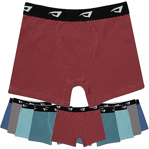 SGS 10er Pack Unterhosen Jungen Boxershorts Jungen aus Baumwolle Boxer Shorts
