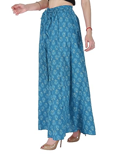 Image of Sttoffa Cotton Printed Women Wear Maxi Long Skirt 40 inch inch Full Length
