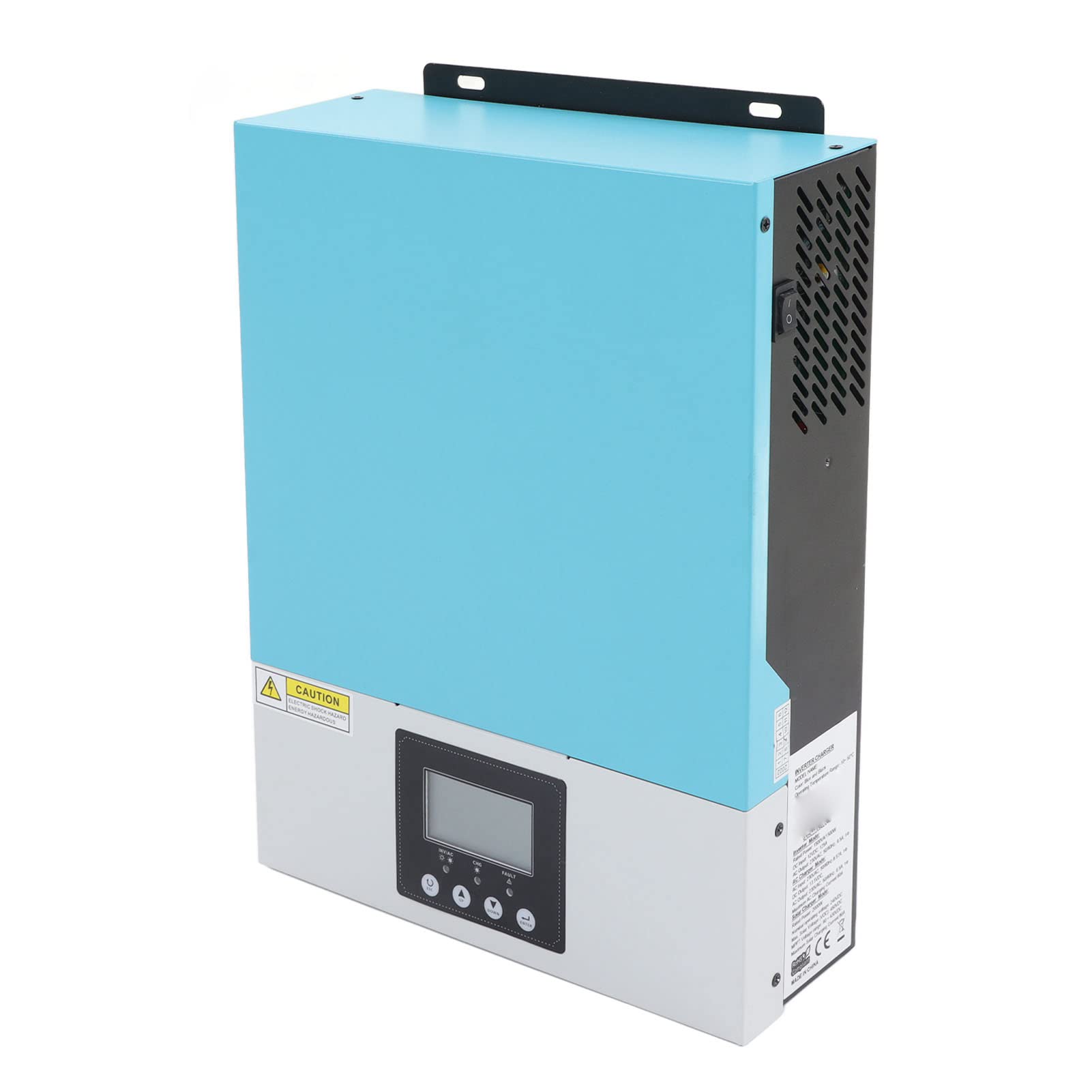 Fafeicy Onduleur Solaire Hors Réseau 1500W, Pure Sinusoïde, Charge MPPT,