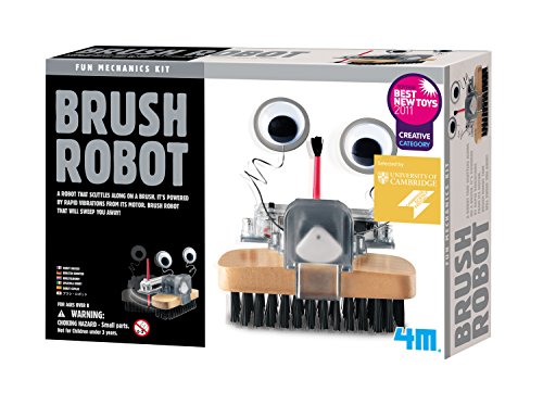 4M 4574 Brush Robot DIY Science Engineering Robotics Kit - Educational Stem Toys
