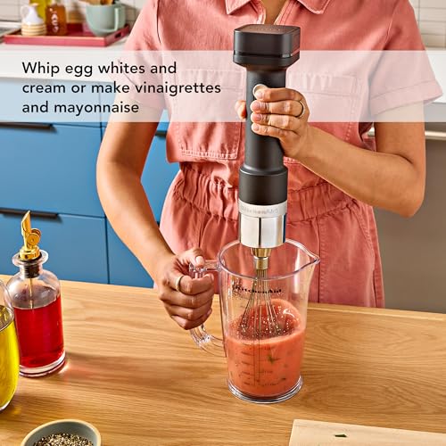 KitchenAid Go Cordless Hand Blender w/Accessories, battery sold separately - image 4