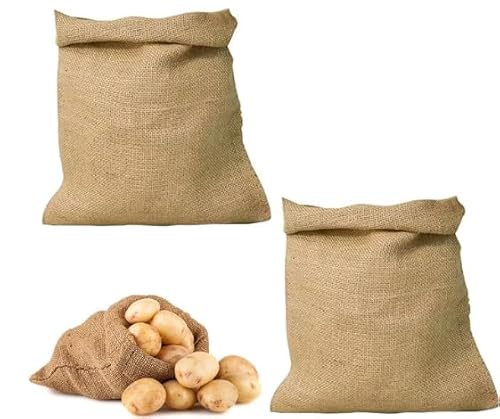 Yabound Resistente, protección invernal para plantas en macetas y macetas, sacos de saco, saco de patatas, protección contra heladas, saco de Papá Noel