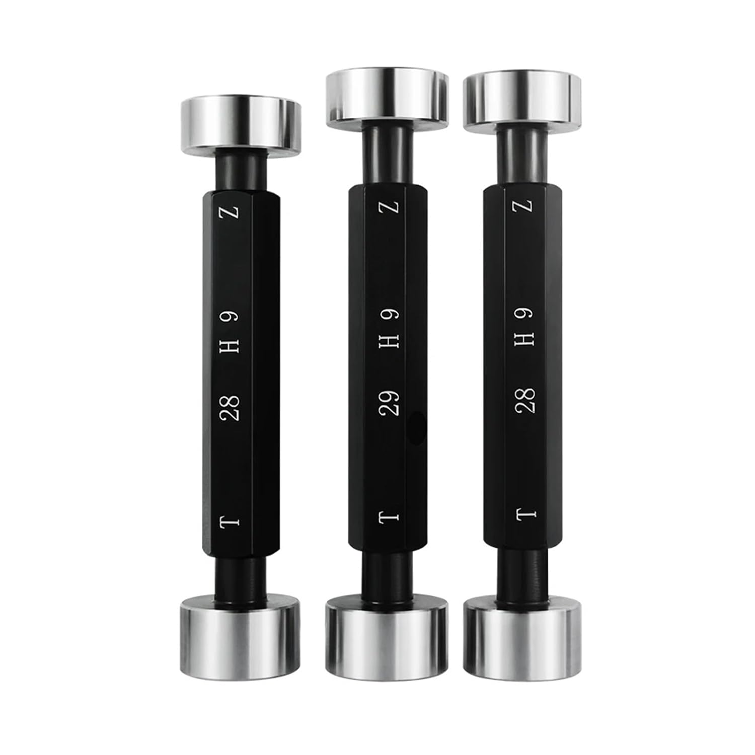 1PCS 18mm-35mm H9 Smooth Plug Gauge GO and NOGO Inner Diameter Gauge Aperture Gauge Hole Gauge Plain Limit Gauge Measuring Tool(26.0 H9)