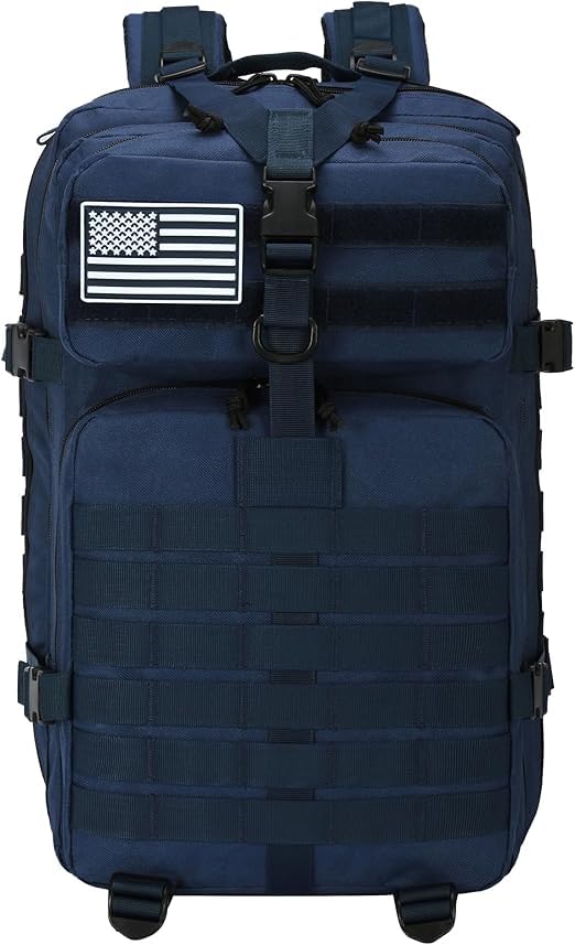 Sac à dos tactique imperméable 45 L pour camping alpinisme et chasse outdoor