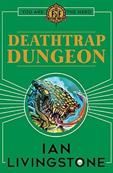 Paperback Fighting Fantasy Deathtrap Dungeon Book