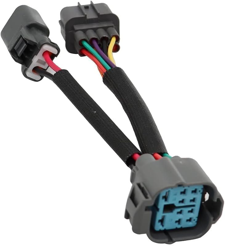 Chicote adaptador distribuidor OBD2 para OBD1 Nakkaa com conector de 10 pinos para Civic e Integra – 1 unidade