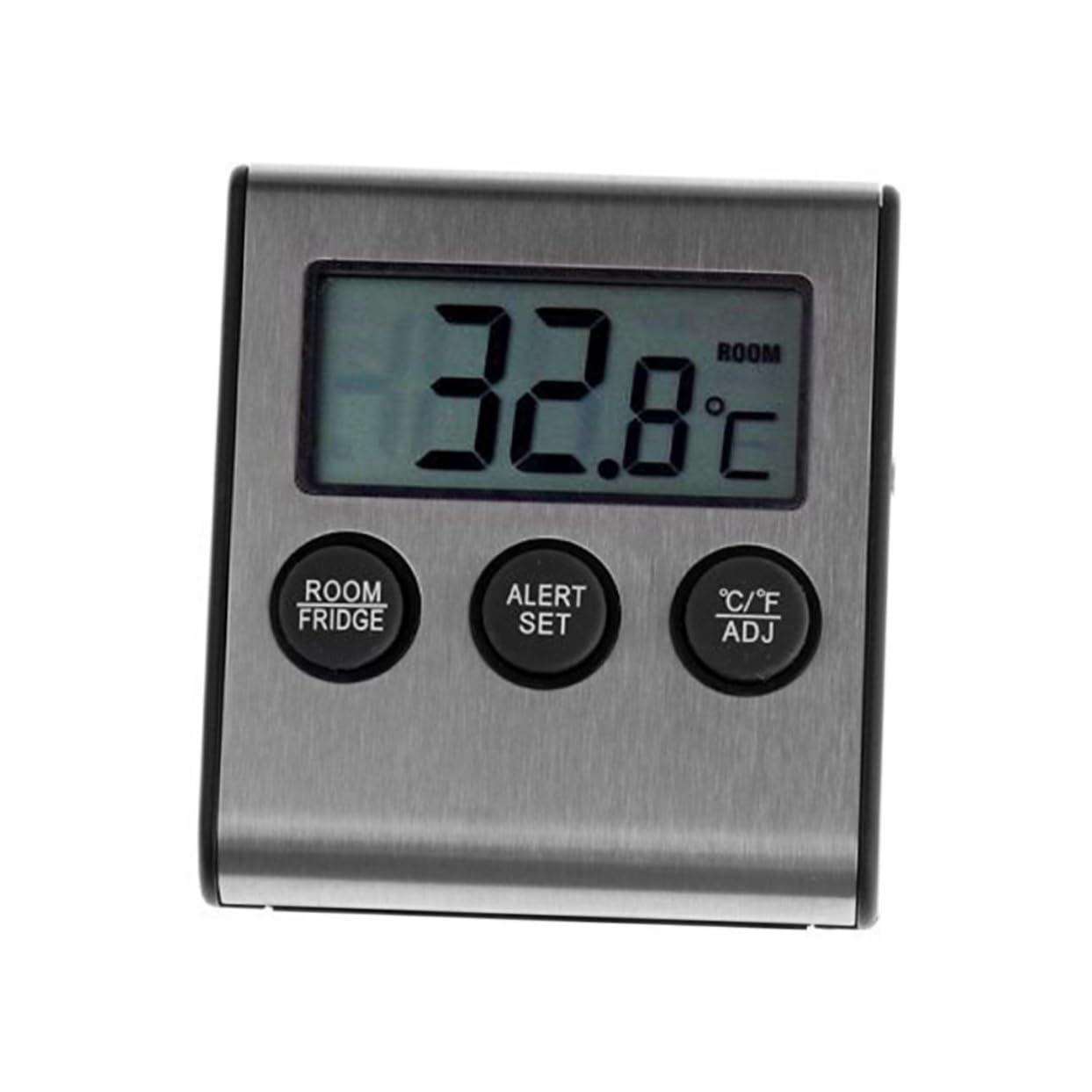 PRETYZOOM 3pezzi Termometro Digitale Per Frigorifero e Congelatore Con Allarme Alta e Bassa Temperatura Strumento Pratico Per Cucina Display Lcd Compatto e Accurato Senza Batteria