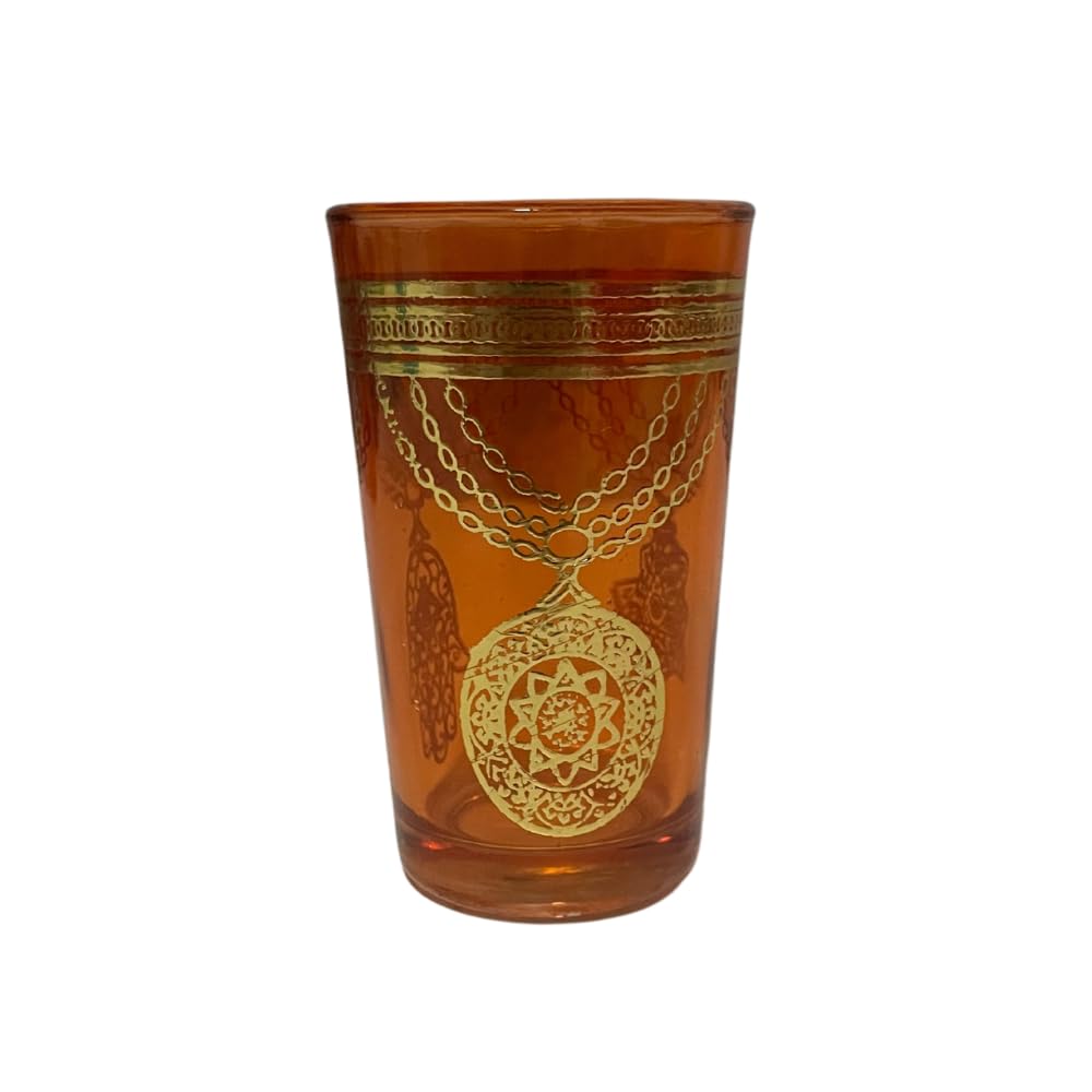 Lot De 6 Verres à Thé Marocain Marrakchi's – Artisanat Shop