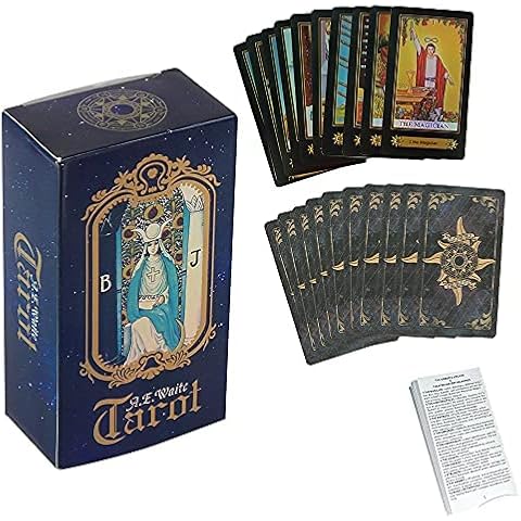 Baraja de Cartas Tarot ZoneYan Waite Marsella con Manual en Inglés Cover