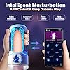 YcsLust Elektrischer Masturbator Penistrainer Vibrator mit App Steuerung Masturbieren Männer mit 10 Vibrationsmodi und mehrere interaktive Unterhaltungsmodi Automatischer Masturbator für Männer #5
